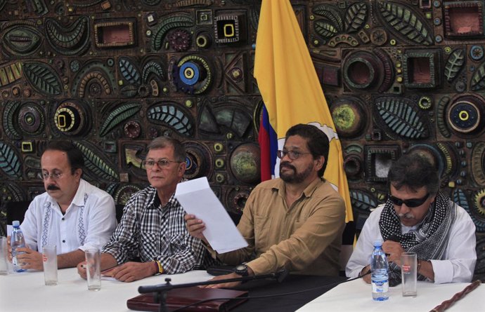 El equipo negociador de las Fuerzas Armadas Revolucionarias de Colombia (FARC) d