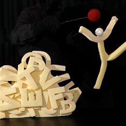 La actividad de la Muestra de Artes Fantásticas llamada 'Poemas visuales'