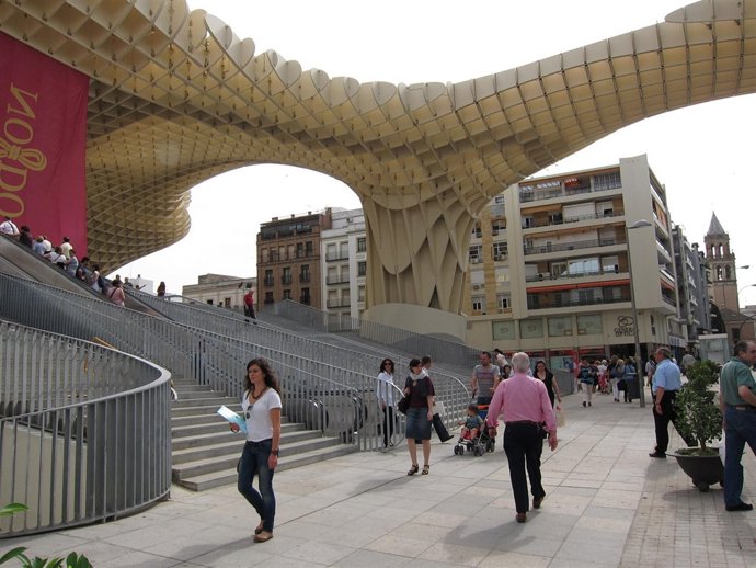 Las 'setas' de la Encarnación.