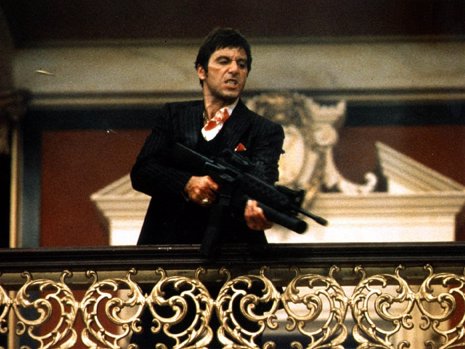 Scarface con Al Paccino la película con más palabrotas de la historia