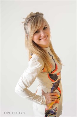 La diseñadora leonesa María Lafuente