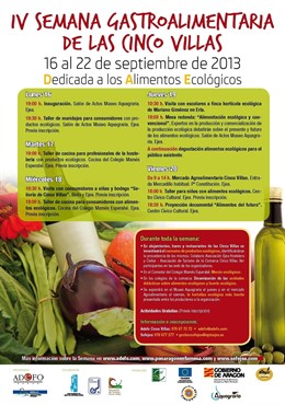 IV Semana Gastroalimentaria de las Cinco Villas