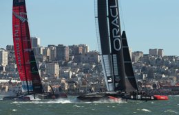 Oracle y el Emirates Team New Zealand en la Copa América