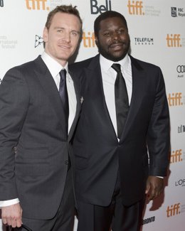 Steve McQueen y Michael Fassbender en Toronto