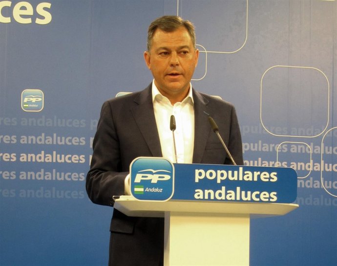 José Luis Sanz, en rueda de prensa.