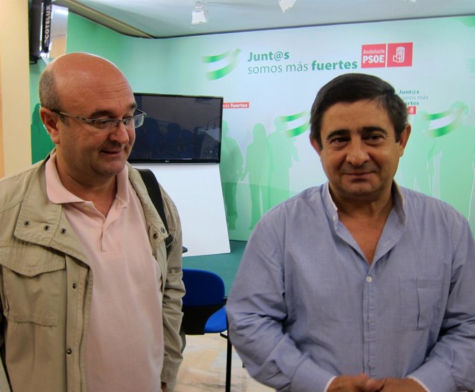 Francisco Reyes (i), junto a Javier Sánchez Camacho.