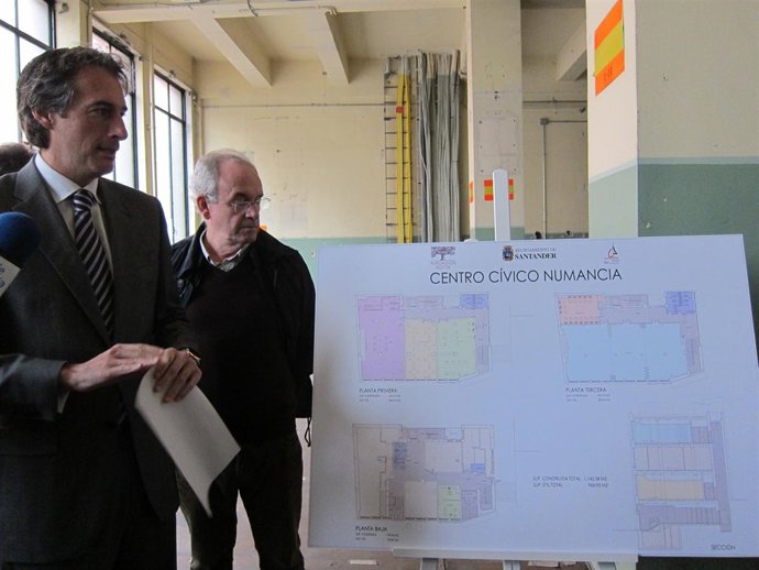 Presentación del proyecto del centro cívico de Numancia