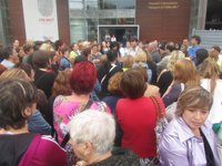 La negociación entre Uni2 y comité de huelga de limpieza de Valdecilla sigue paralizada