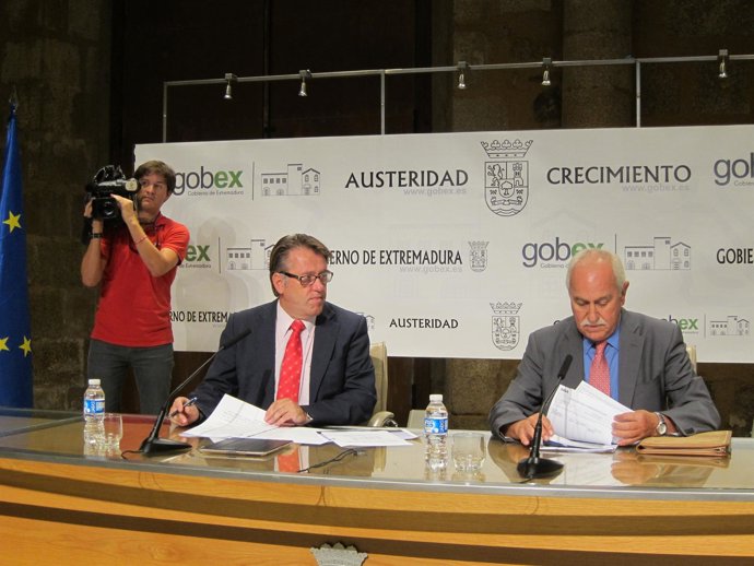 Víctor del Moral y Manuel Panadero