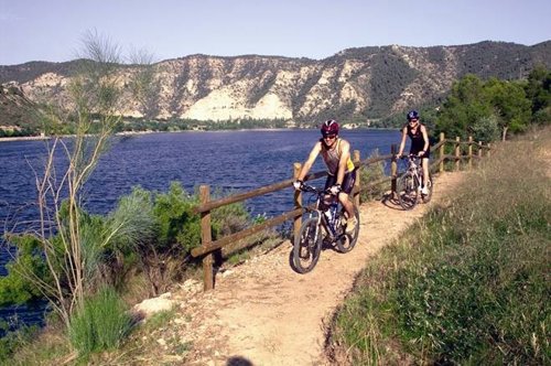 Cicloturistas en Tarragona