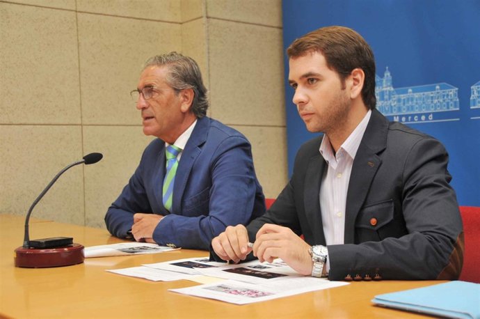 Pineda y Priego en la presentación