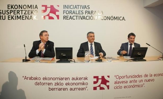 Presentación del Plan de la Diputación de Álava