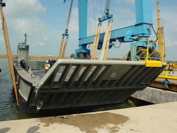 Lancha de desembarco para Australia construida en NAvantia