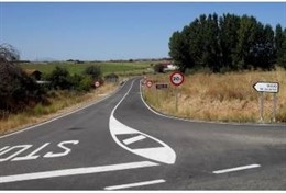 Carretera de Guijo de Galisteo a Morcillo.