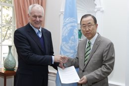Sellstrom entrega el informe sobre siria a Ban Ki Moon