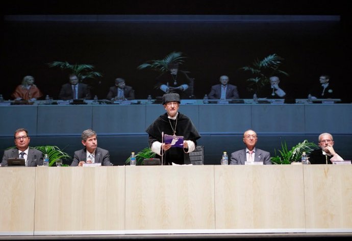 Acto de apertura de curso en la UJI