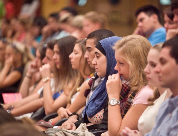 Estudiantes extranjeros de la US