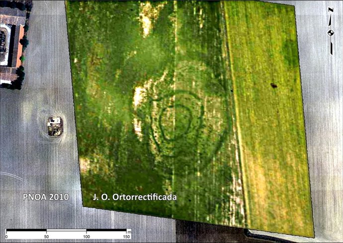 Uno de los fosos investigados