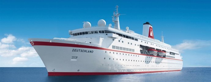 El crucero 'Deutschland' 