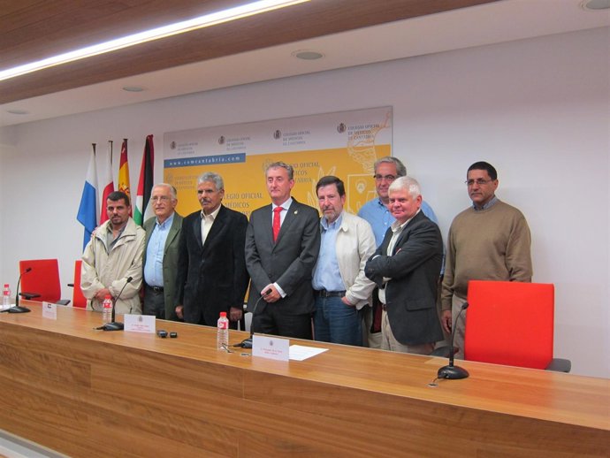 Delegación sanitaria saharaui en Santander 