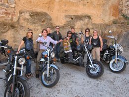 Miembros Del Motoclub Buitres Leonaos De Cáceres