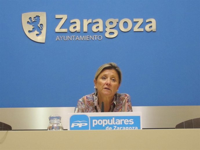 La concejal del grupo municipal del PP, Patricia Cavero