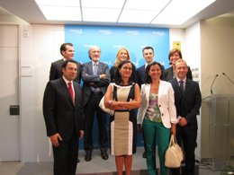 Acto de inauguración oficial del Milenium Centro Médico de Sanitas en Zaragoza