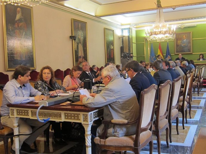 Pleno del Ayuntamiento de Oviedo septiembre 2013