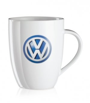 Taza con el logo de Volkswagen
