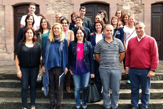 Participantes en los talleres 