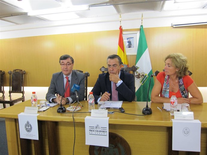 Rueda de prensa procuradores