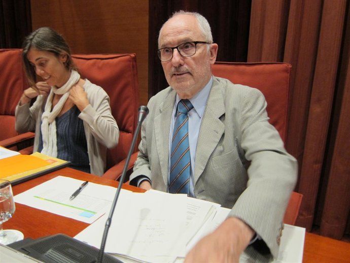 El Síndic de Greuges de Catalunya Rafael Ribó