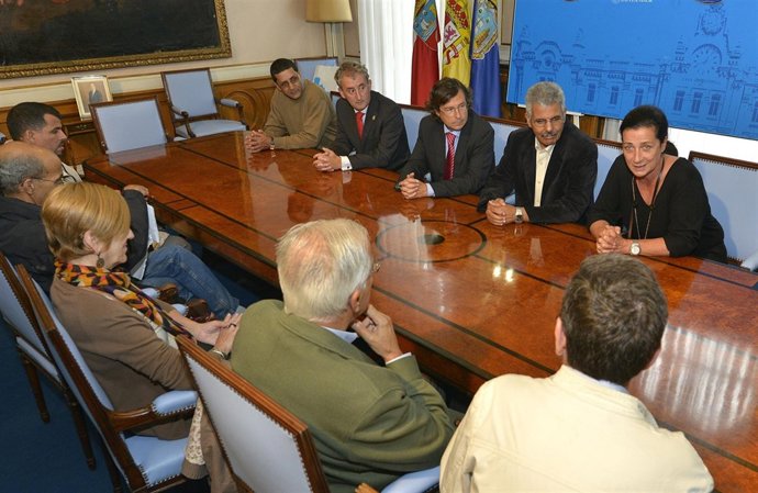 Recepción ministro saharaui 