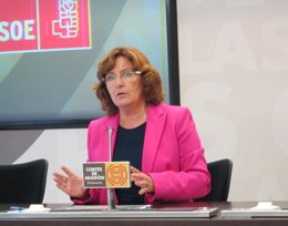 La diputada del PSOE en las Cortes de Aragón, María Victoria Broto