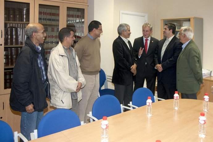 Gobierno recibe a la delegación saharaui 