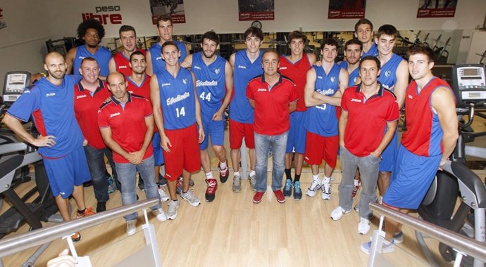 El Estudiantes en la nuevo gimnasio Altafit