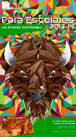 Cartel del programa escolar 'Un mundo sostenible'