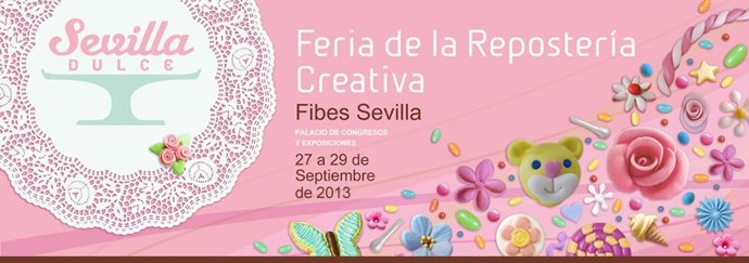 Logo de la Feria de la Repostería Creativa, 'Sevilla Dulce'
