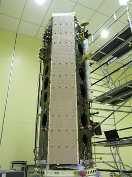 El satélite PAZ, finalizada su integración en Madrid