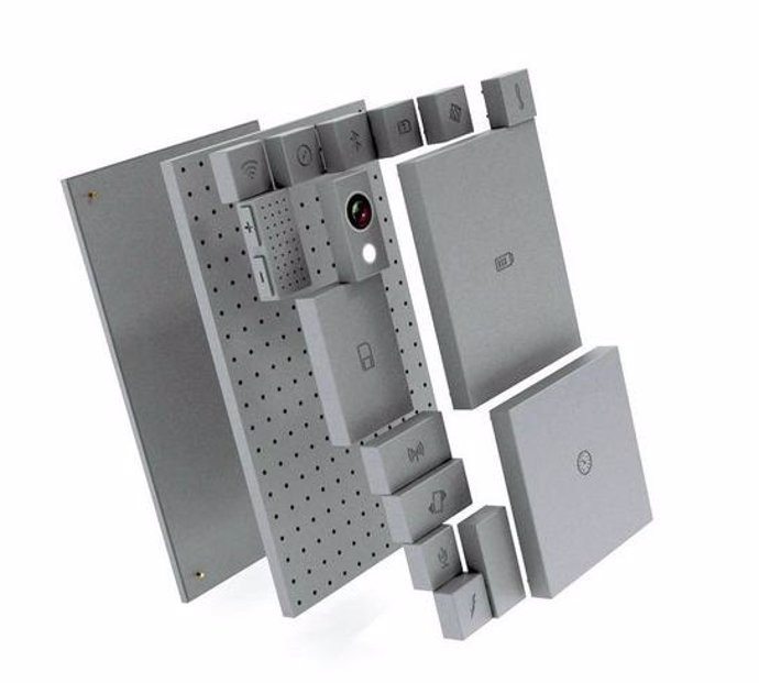 Móvil personalizable mediante bloques PhoneBloks