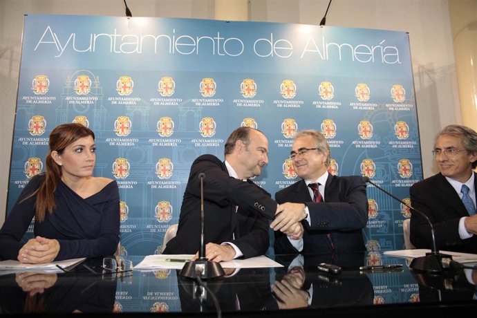 El alcalde de Almería y el director general de Instituciones Penitenciarias