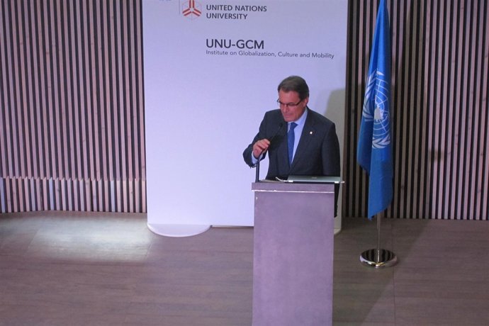 Artur Mas abre la Universidad de las Naciones Unidas en Barcelona