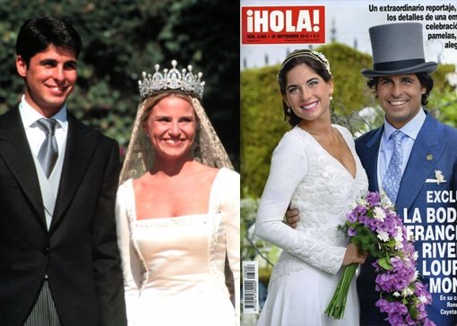 Las 7 diferencias de la boda de Francisco Rivera con Eugenia Martínez de Irujo y