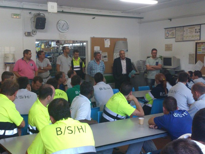 Paro de los trabajadores fijos de BSH
