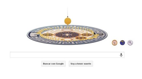 Doodle león Foucault