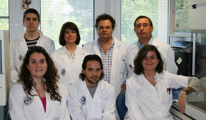Investigadores del Grupo Microbiología e Inmunología de la UJA.