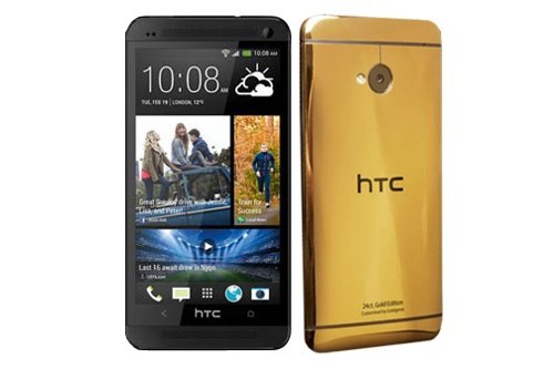 HTC lanza una versión limitada en oro de su HTC One