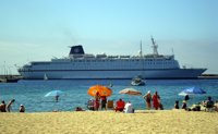 Más de 3,8 millones de cruceristas recalaron en España hasta julio, un 1,62% más