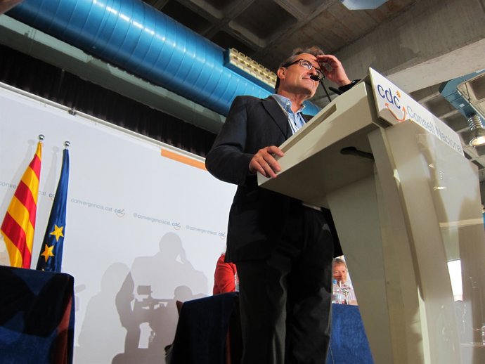El pte de la Generalitat Artur Mas
