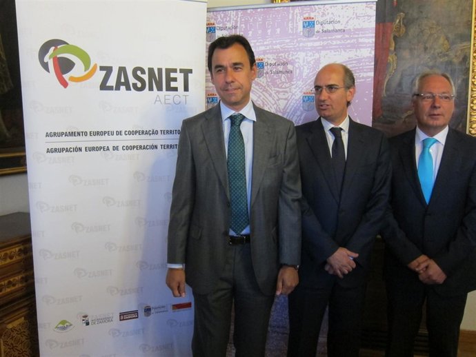 Los presidentes provinciales de Zamora y Salamanca y de la Cámara de Braganza.